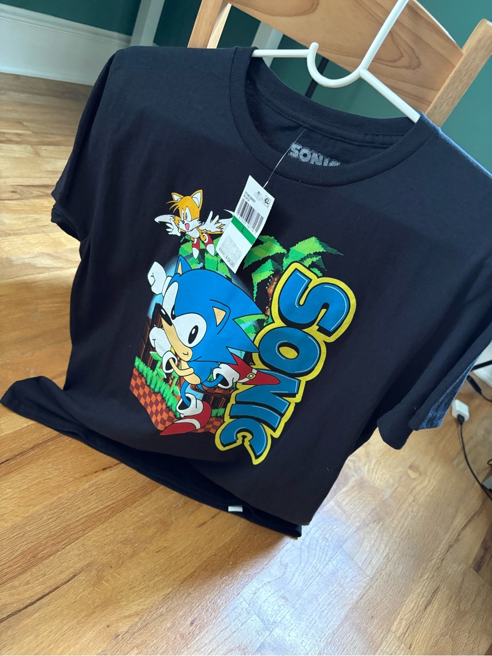 Sonic the Hedgehog Kids' Graphic Tee - Black